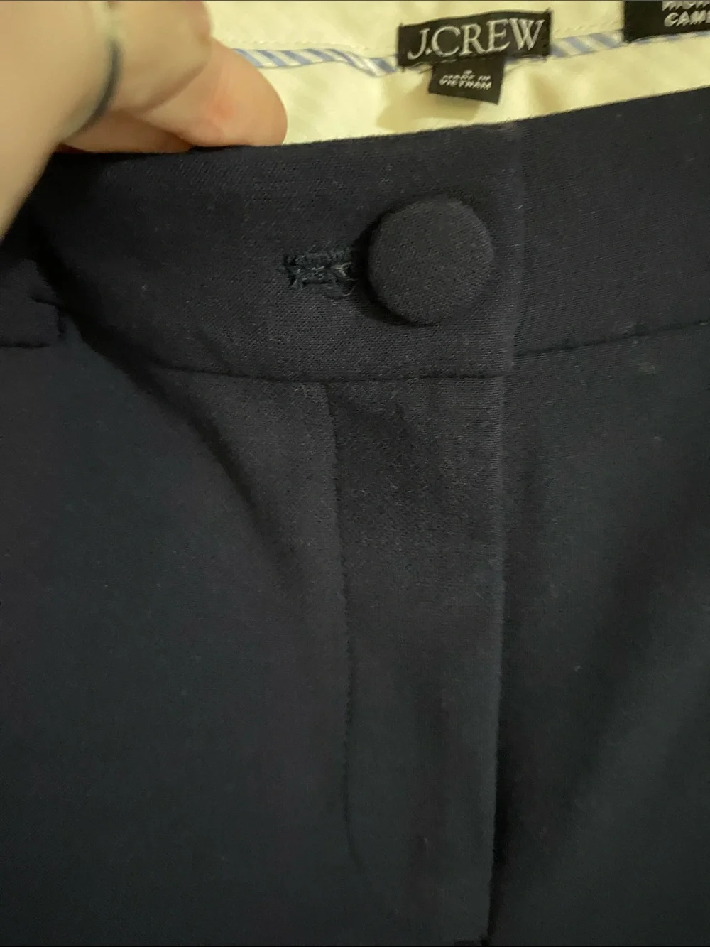 J. Crew Navy Cameron Dress Pants